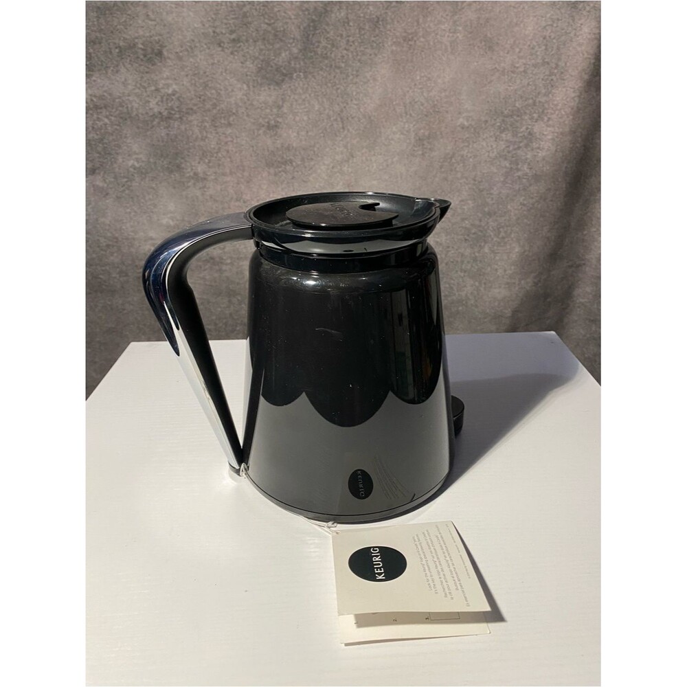 Keurig 2.0 K-Carafe Replacement Coffee Pot Pitcher Black Thermal 4-Cup